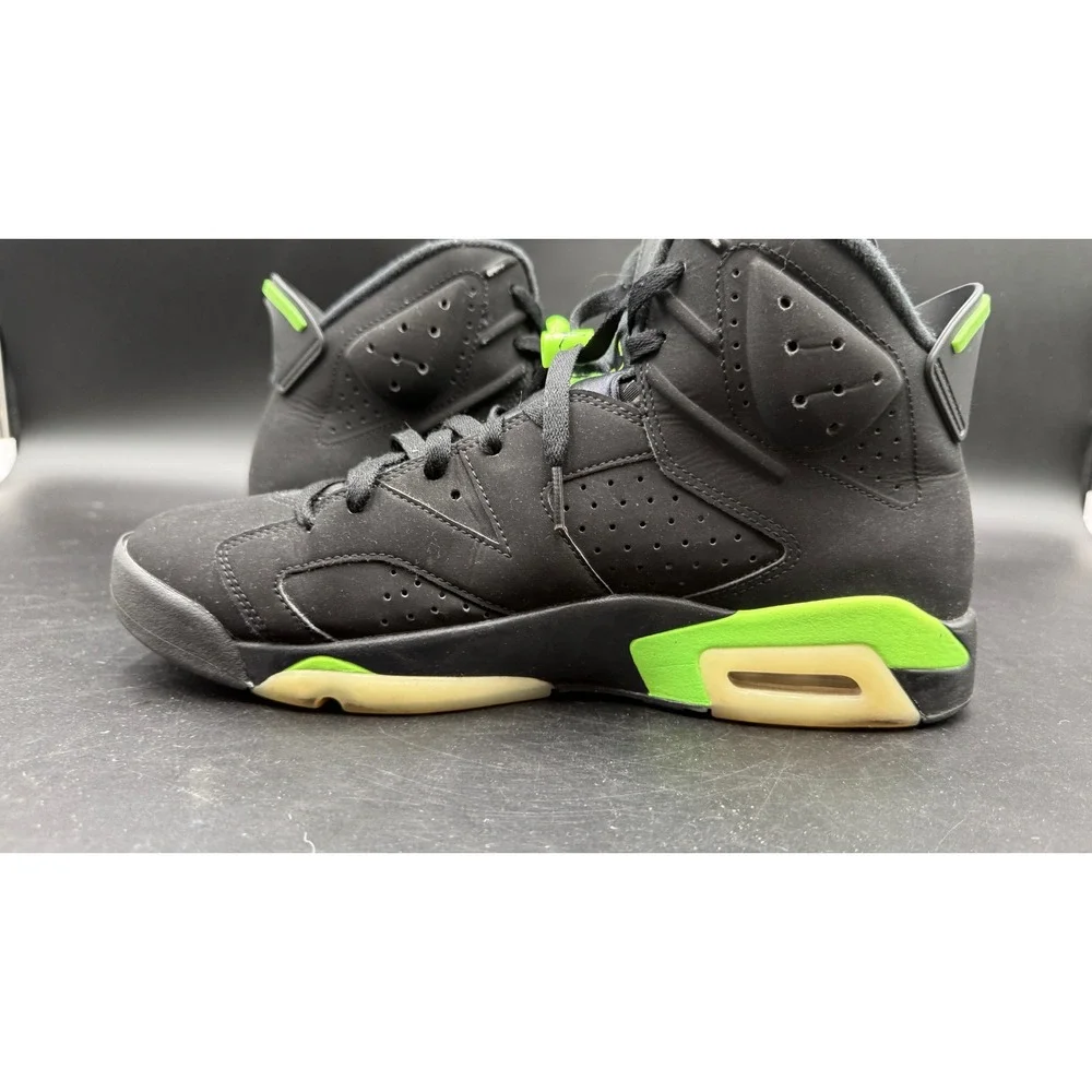 Air Jordan 6 Retro Electric Green CT8529-003 Men's Size 11.5 Black 2021